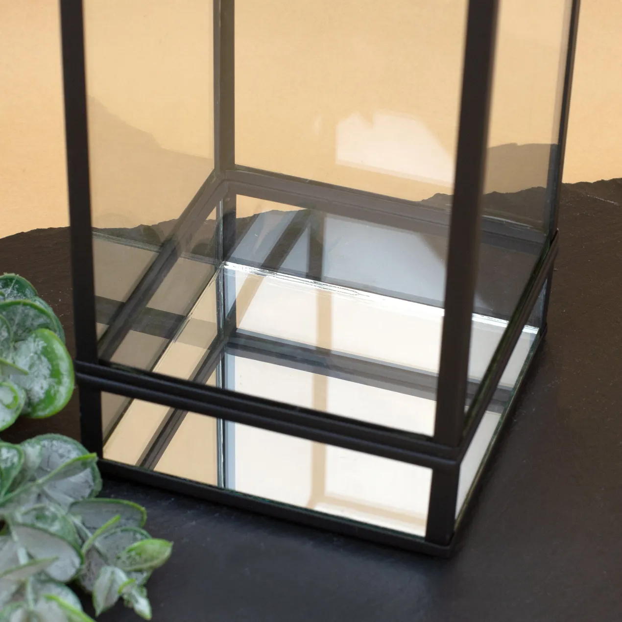 Personalisiertes Windlicht mit Wunschtext in Laternenform | Weihnachtsgeschenk | Ritzenhoff & Breker