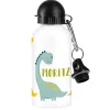 Personalisierte Trinkflasche für Kinder mit Dinosaurier-Motiv | Metall | 500ml