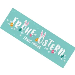 Personalisierte XL Schokolade 'Frohe Ostern' mit Wunschtext | 300g Schokoladentafel als Ostergeschenk