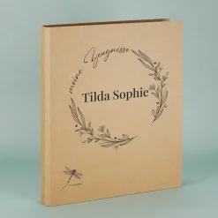 Personalisierte Zeugnismappe mit Name | Motiv Zweige
