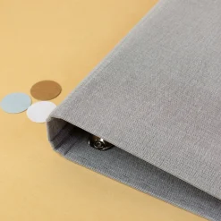 Personalisierte Zeugnismappe aus Leinen graviert mit Name und Farbauswahl | Geschenk für Schüler