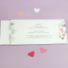 Personalisierte Ziehkarte als Hochzeitseinladung mit Junge & Mädchen | Effektkarte zur Hochzeit