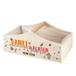 Pflanzkorb für Erzieher - Danke, dass du uns beim Wachsen geholfen hast!