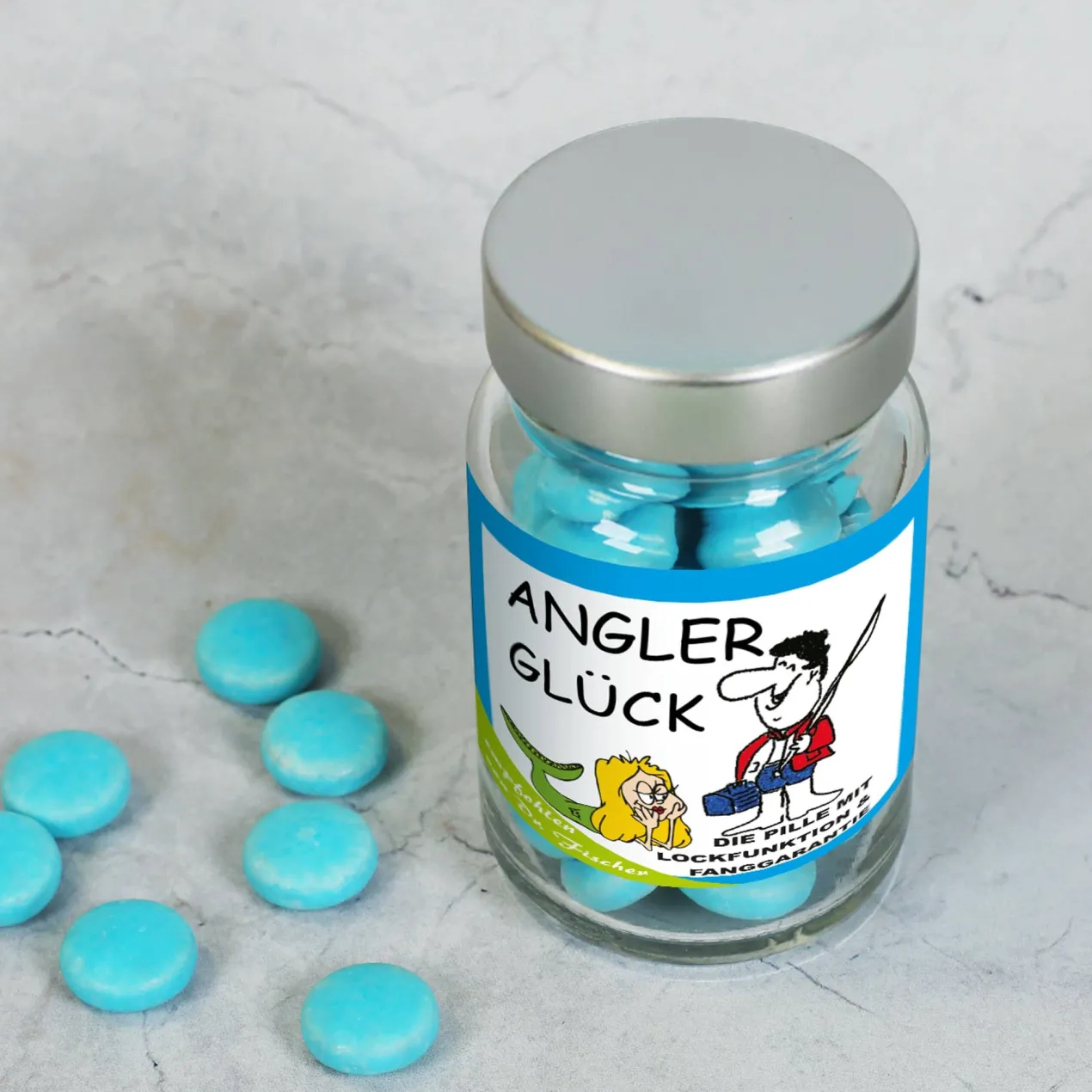 Pille für das ANGLERGLÜCK