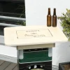 Platz an der Quelle - Bierkastentisch mit Ihrem Wunschnamen