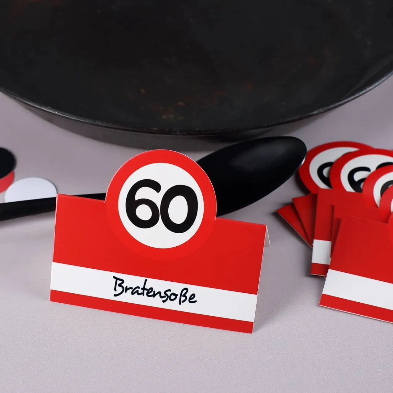 Platzkarten für den 60. Geburtstag
