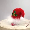 Plüsch-Haarclip Weihnachtsmütze