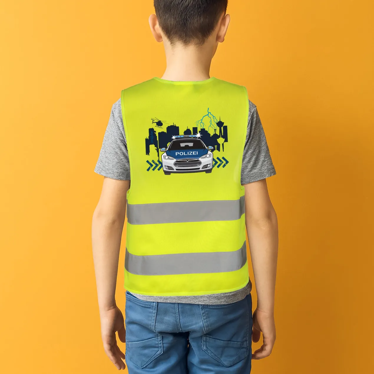 Polizei Geschenkset zur Einschulung personalisiert mit Name | 8-teilig