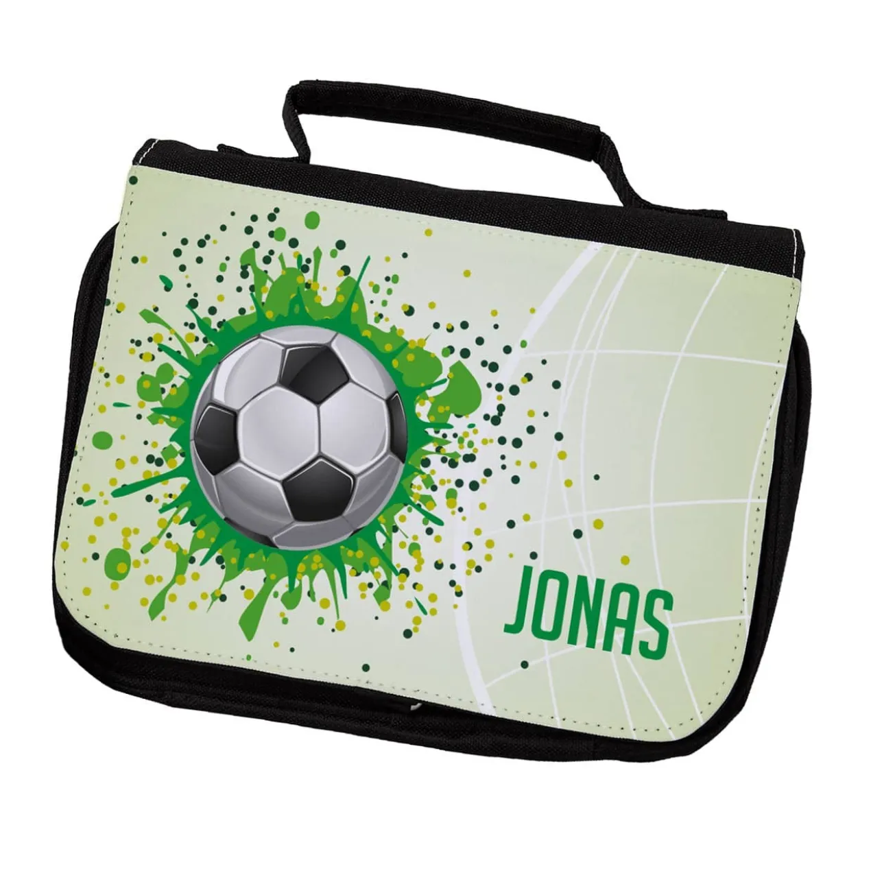 Praktische Kulturtasche für Fußballer