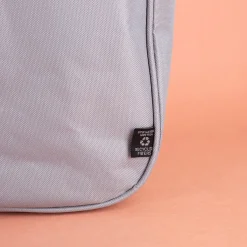Praktischer Einkaufskorb mit Blumenbouquet und individuellem Aufdruck