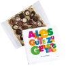 Pralinen zum Geburtstag mit Ihrem Wunschtext, 100g Lindt Mini-Pralinés