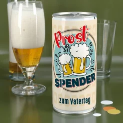 Prostspender - 1 L Bierdose mit Ihrem Wunschtext