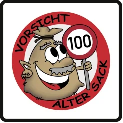 PVC-Banner - Alter Sack - Geburtstagsdekoration