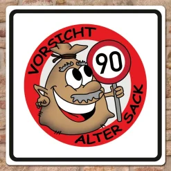 PVC-Banner - Alter Sack - Geburtstagsdekoration