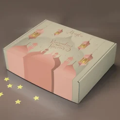 Ramadan Kalender für Mädchen mit Name zum selbst Befüllen | Türme und Laternen