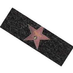 Riesige Schokolade -Walk of Fame- mit Wunschname