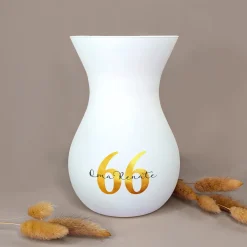 Ritzenhoff Vase zum Geburtstag personalisiert mit Name & Alter | 3 Farben zur Auswahl