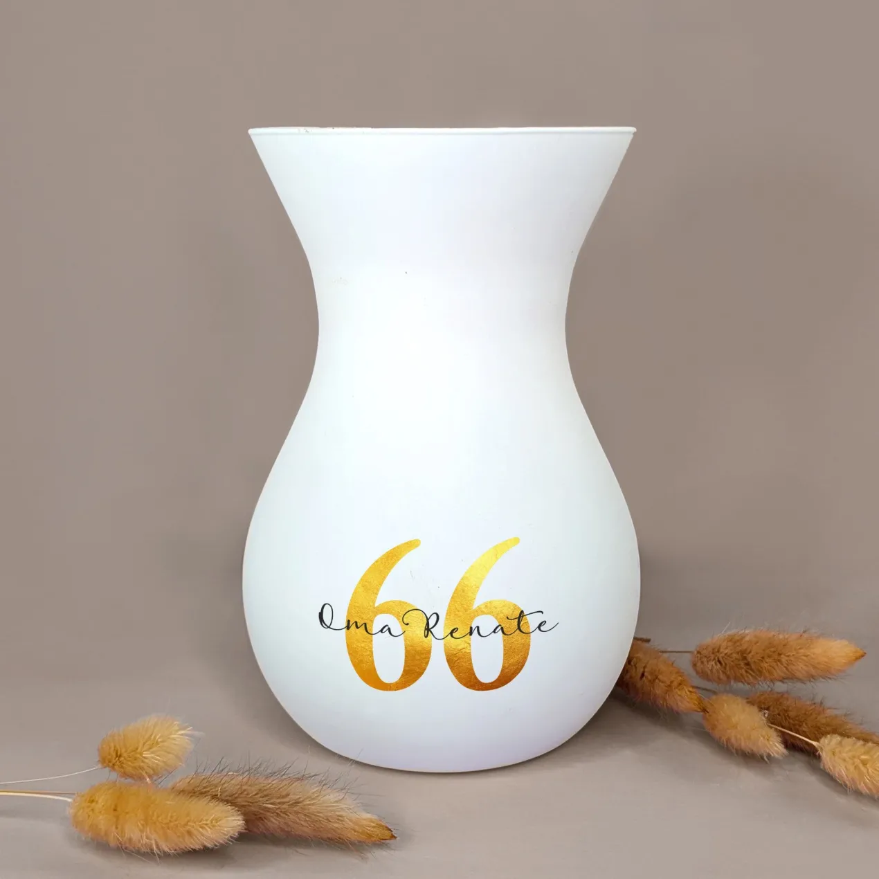 Ritzenhoff Vase zum Geburtstag personalisiert mit Name & Alter | 3 Farben zur Auswahl