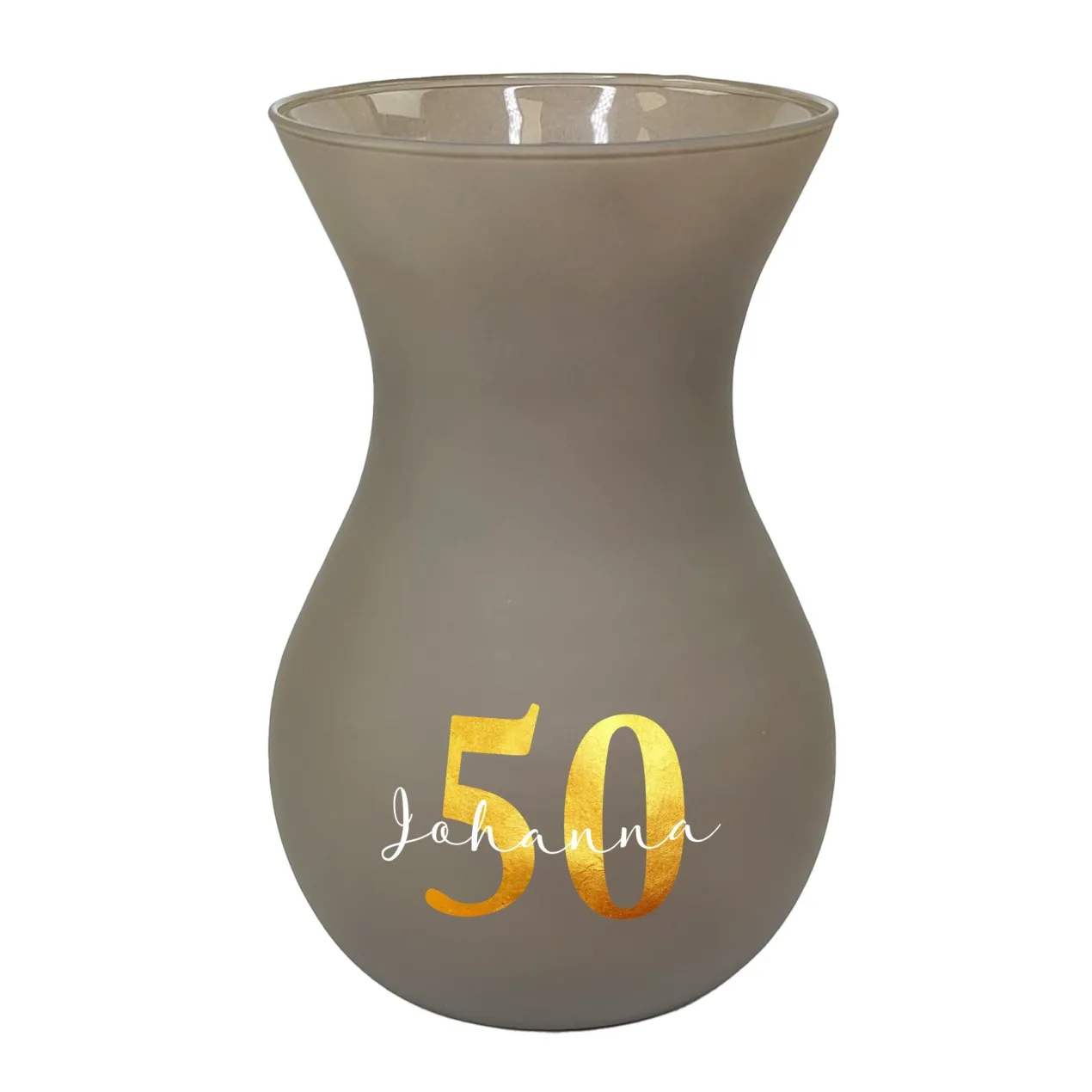 Ritzenhoff Vase zum Geburtstag personalisiert mit Name & Alter | 3 Farben zur Auswahl