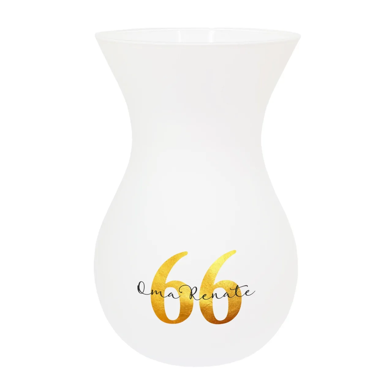Ritzenhoff Vase zum Geburtstag personalisiert mit Name & Alter | 3 Farben zur Auswahl