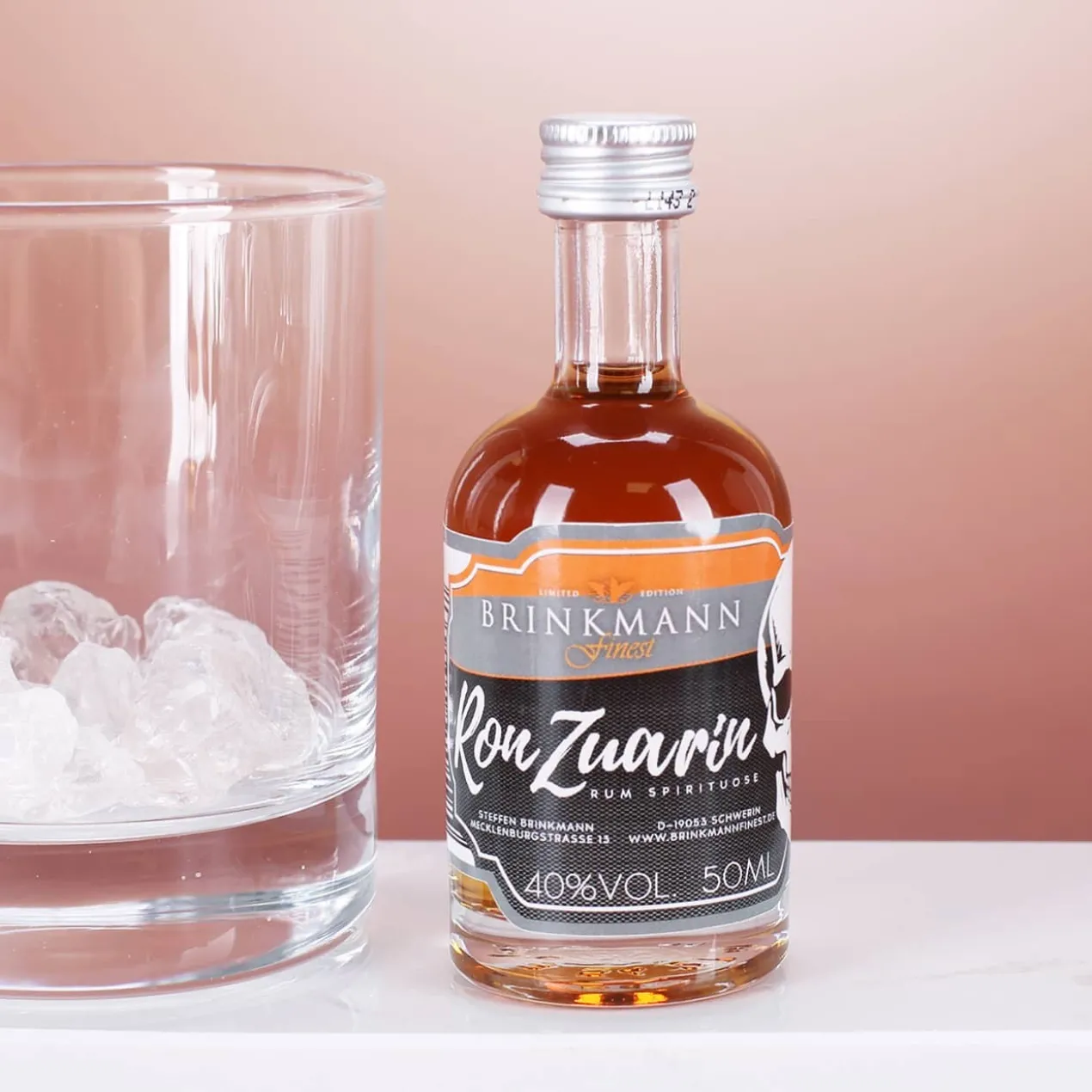 Ron Zuarin 0,05l Rumflasche