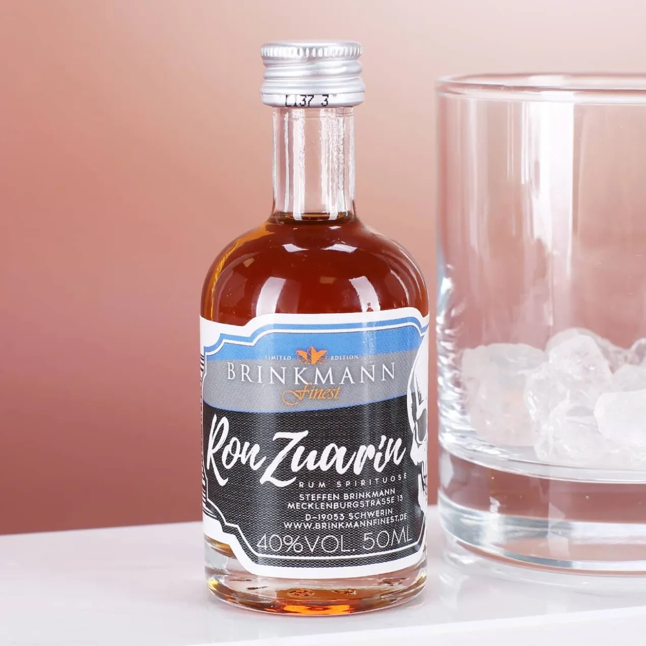 Ron Zuarin 0,05l Rumflasche