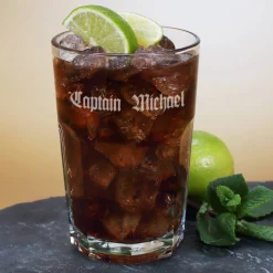 Rum-Set mit Captain Motiv