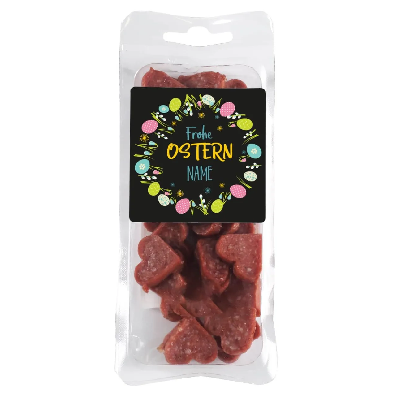 Salami Snack als Ostergeschenk für Männer