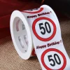 Satin-Geschenkband 50 Jahre