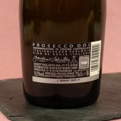 Scavi & Ray gravierte Prosecco Flasche zur Goldenen Hochzeit mit Namensgravur