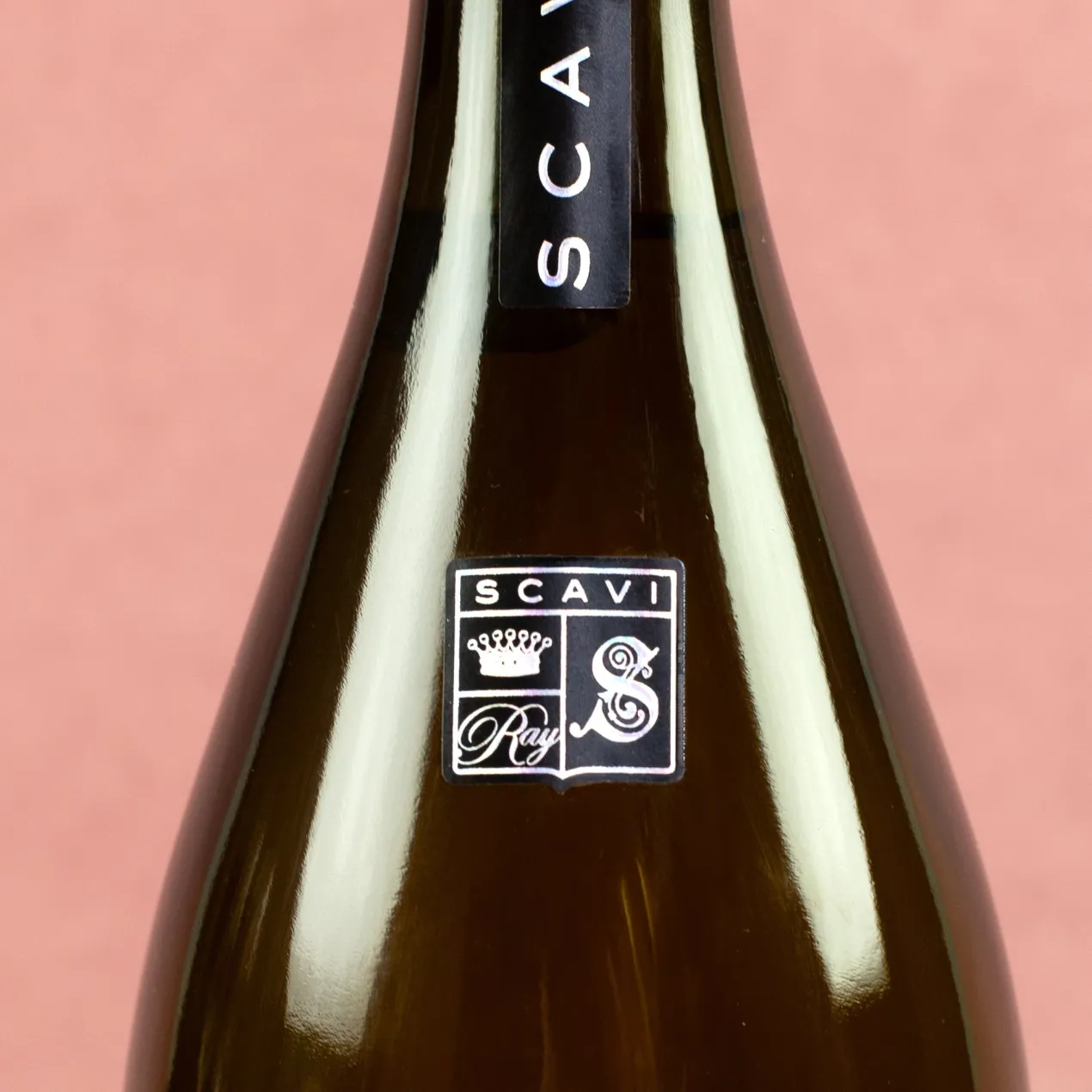 Scavi & Ray Gravierte Seccoflasche mit Taubenmotiv, Namen und Datum zur Hochzeit
