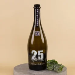 Scavi & Ray Prosecco Flasche mit Namensgravur als Geschenk zur Silberhochzeit | 750 ml