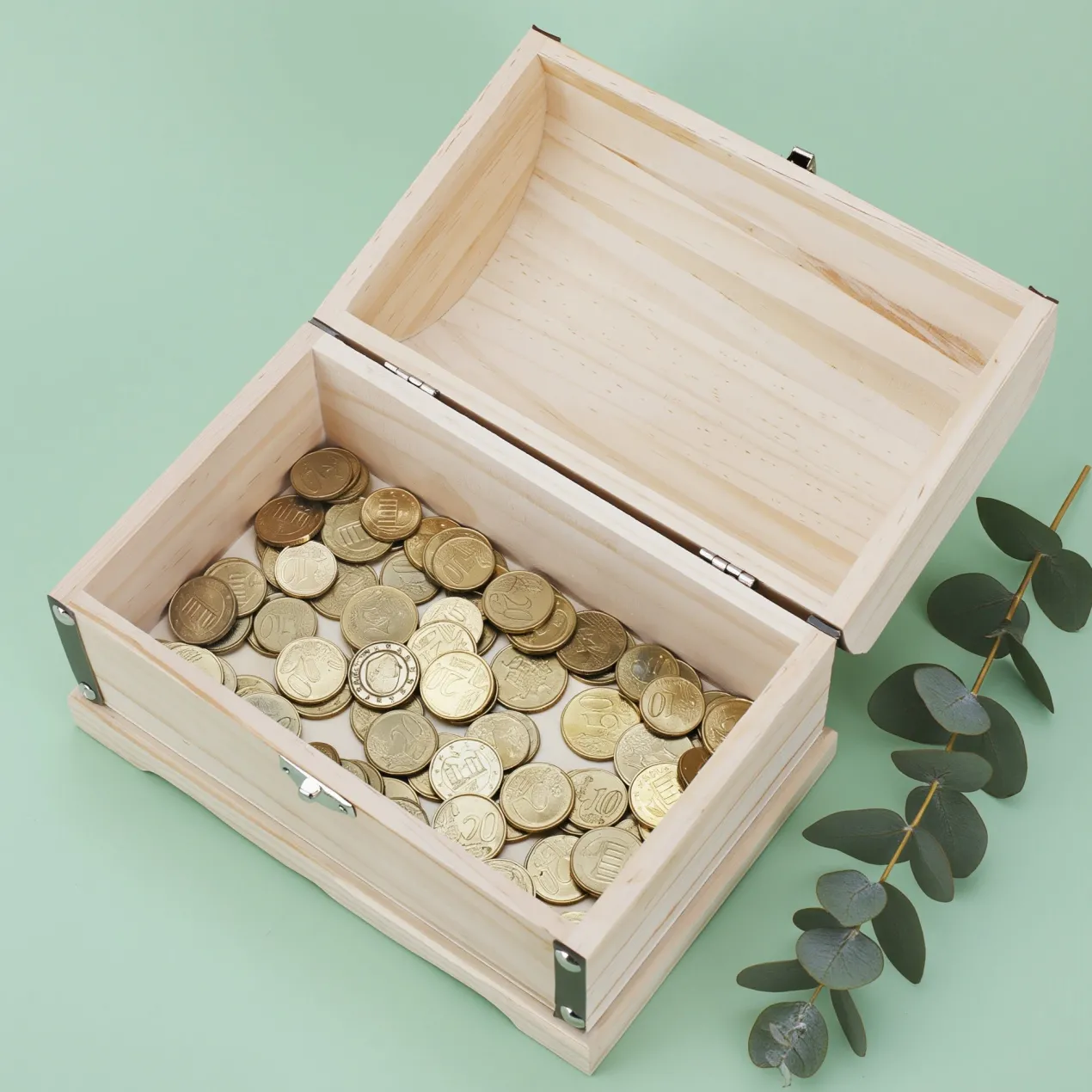 Schatztruhe zur Jugendweihe mit Name & Datum graviert, 3 Größen auswählbar