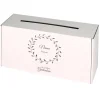 Schlichte Kartenbox - In stillem Gedenken - mit Name und Datum