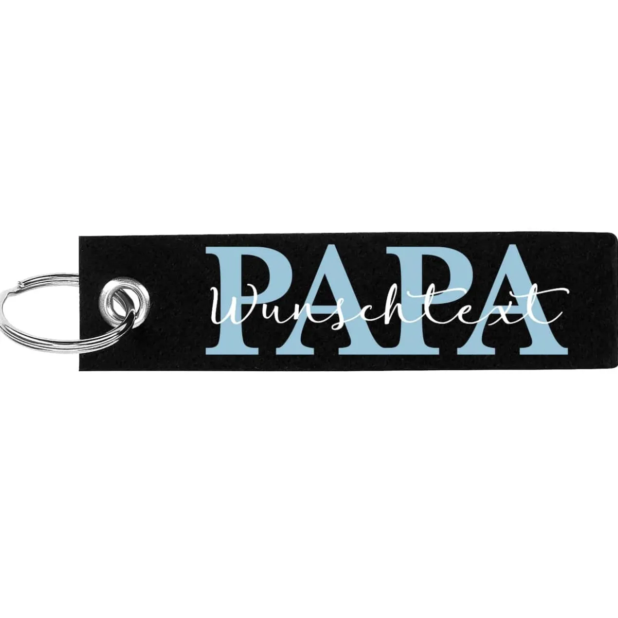 Schlüsselanhänger - PAPA - mit den Namen der Kinder