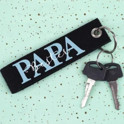 Schlüsselanhänger - PAPA - mit den Namen der Kinder