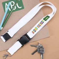 Schlüsselband mit Namen für Erstklässler