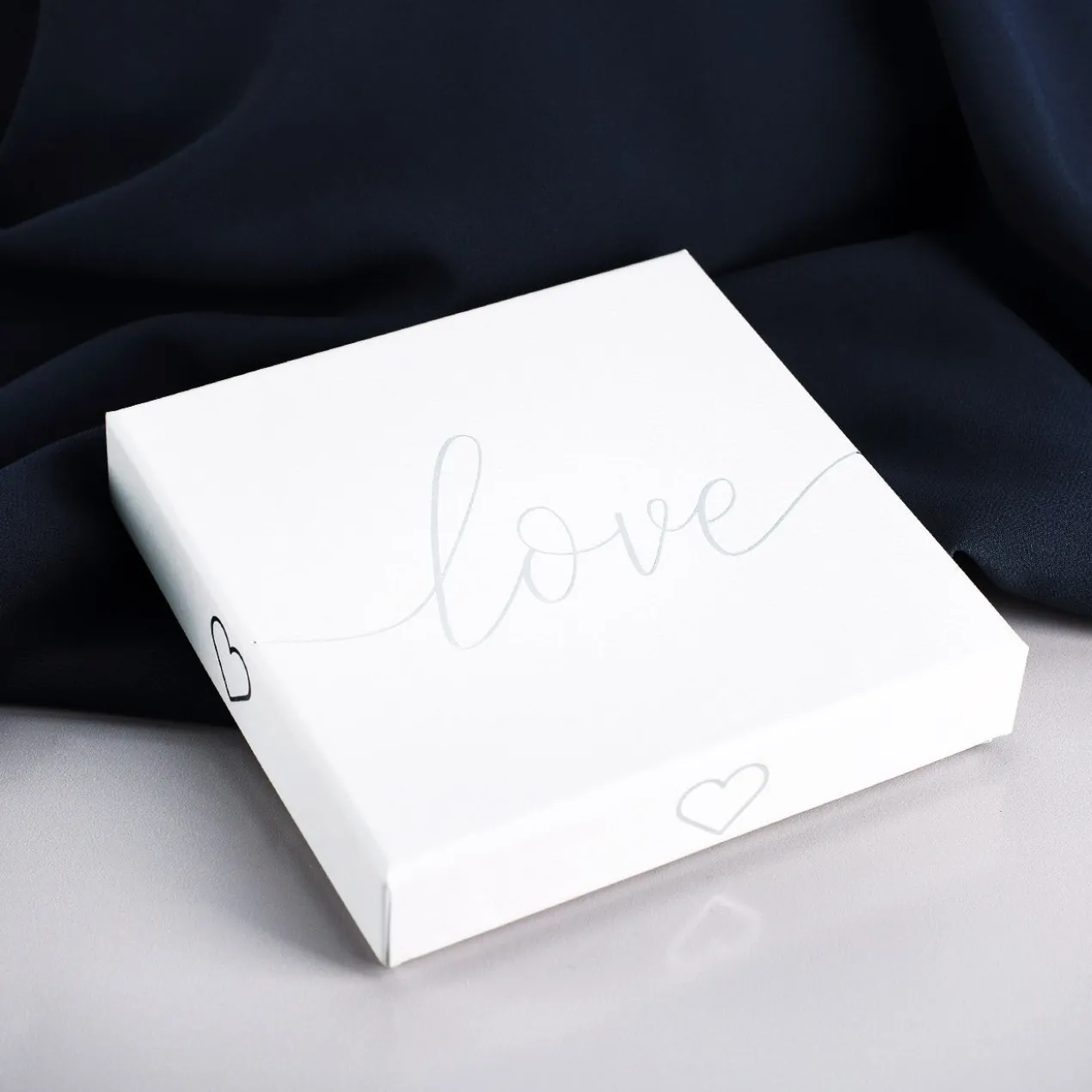 Schmuck-Geschenkset - Herzen aus Silber