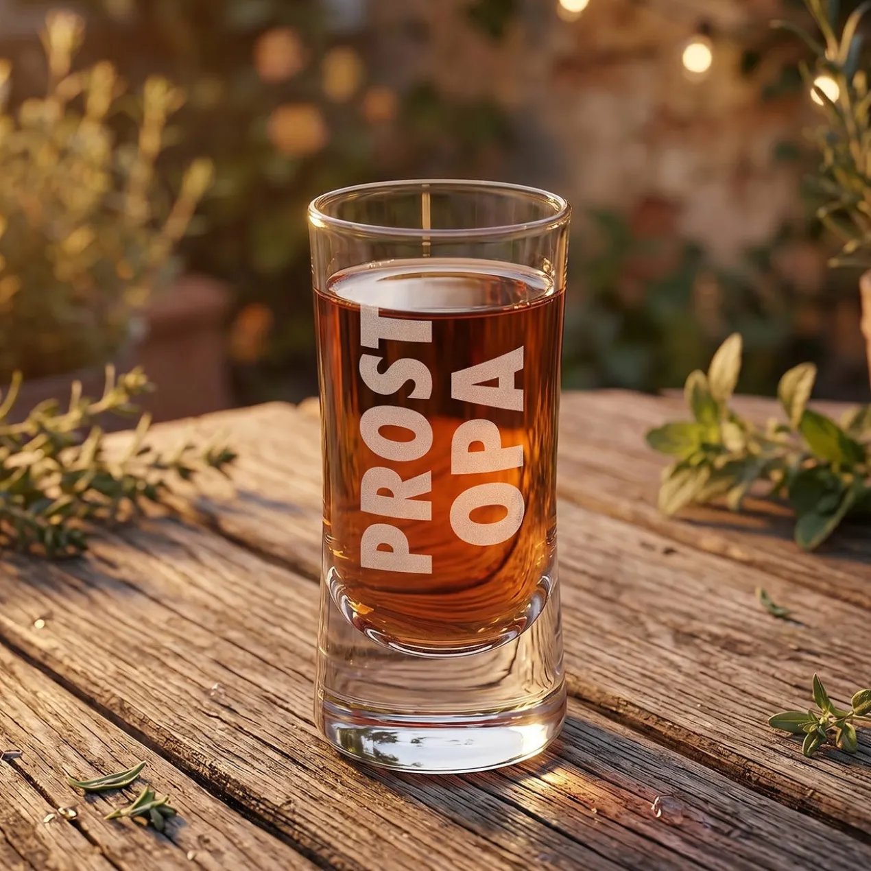 Schnapsglas graviert mit Prost und Name