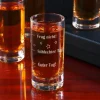 Schnapsglas mit Stimmungsbarometer