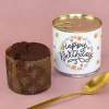 Schokoladen Brownie Kuchen in der Dose zum Geburtstag | Geschenk für Frauen, Mädchen & Kolleginnen