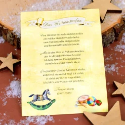 Schokoladenbuch Weihnachts-Nostalgie aus Metall
