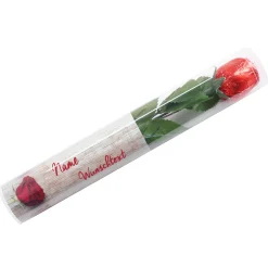 Schokoladen Rose mit persönlicher Botschaft