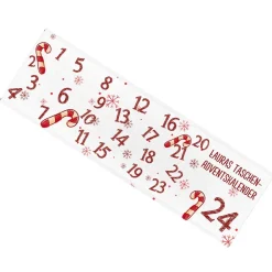 Schokoladentafel als Mini-Adventskalender mit Ihrem Wunschtext