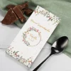 Schokoladentafel zur Jugendweihe mit Wildblumenmotiv, Name und Datum