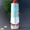 Schokoladen Weihnachtsmann mit Ihrem Gesicht und Wunschtext, 200 g