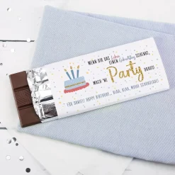 Schokolade zum Geburtstag ...mach 'ne Party draus, 100 g