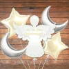 Schutzengel Folien-Ballon-Set 5-teilig
