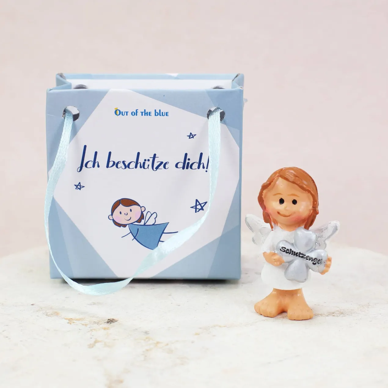Schutzengel in Geschenktüte