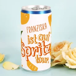 Secco-Dose - Auf Spritztour - mit Ihrem persönlichen Wunschnamen